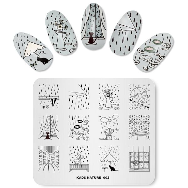missguoguo 1pc nail design tools stamping templates fingernail design templates printing nails nature style beauty patterns, White
missguoguo 1pc nail design tools stamping templates fingernail design templates printing nails nature style beauty patterns, White