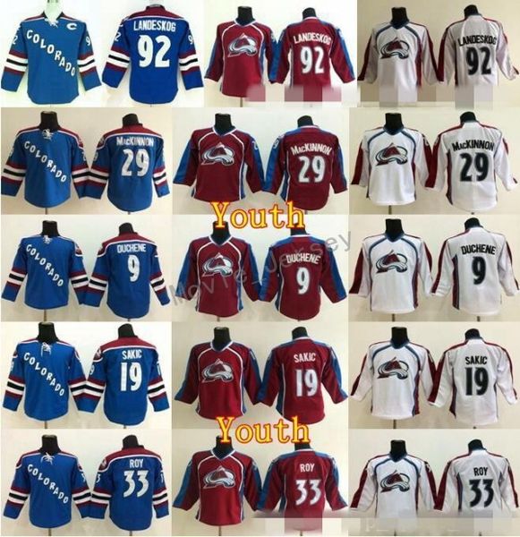Youth Colorado Avalanche Jerseys Hockey 92 Gabriel Landeskog 9 Matt Duchene 26 Paul Stastny 29 Nathan MacKinnon 1 Semyon Varlamov
Youth Colorado Avalanche Jerseys Hockey 92 Gabriel Landeskog 9 Matt Duchene 26 Paul Stastny 29 Nathan MacKinnon 1 Semyon Varlamov