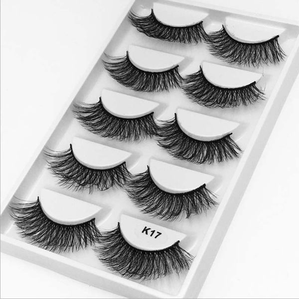 new 5pairs/box synthetic mink eyelashes 3d natural false eyelashes 3d artificial mink lashes soft eyelash extension makeup kit cilios
new 5pairs/box synthetic mink eyelashes 3d natural false eyelashes 3d artificial mink lashes soft eyelash extension makeup kit cilios