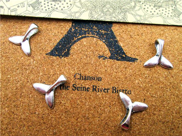 60pcs-- whale tail charms, antique tibetan silver whaletail charms pendants 16x17mm, Bronze;silver
60pcs-- whale tail charms, antique tibetan silver whaletail charms pendants 16x17mm, Bronze;silver