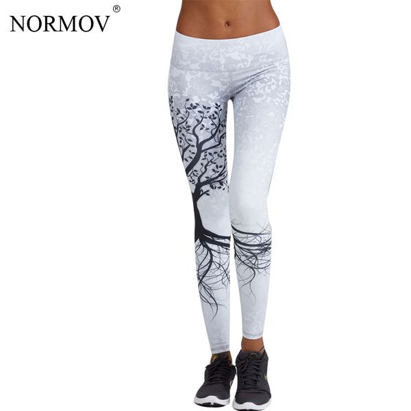 Standard Fashion 3d Printed Leggings Women Push Up High Waist Leggings 3d Digital Tree Print Slim Polyester Harajuku Legging Xs -L
