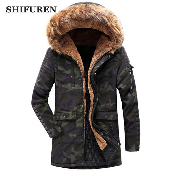 shifuren 2018 parka men warm thick jacket new long winter parkas fur hooded overcoat male causal outerwear size xs-xxl, Black;brown
shifuren 2018 parka men warm thick jacket new long winter parkas fur hooded overcoat male causal outerwear size xs-xxl, Black;brown