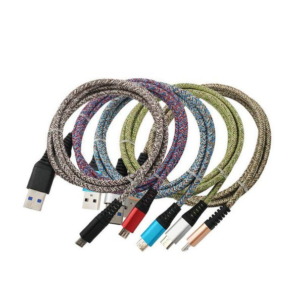 3ft quick charging metal connector braided nylon fabric type c usb c micro usb data charging cable for samsung lg android phone
3ft quick charging metal connector braided nylon fabric type c usb c micro usb data charging cable for samsung lg android phone