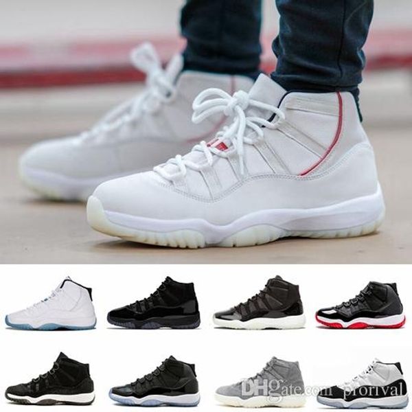 platinum tint 11 xi 11s concord 45 prom night basketball shoes gym red cap and gown prm heiress bred women men sports sneakers
platinum tint 11 xi 11s concord 45 prom night basketball shoes gym red cap and gown prm heiress bred women men sports sneakers