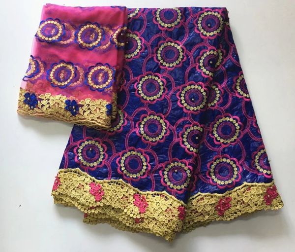 5 y/pc beautiful royal blue bazin lace fabric and khaki african water soluble lace match 2y french net lace for dress gx4-5, Black;white
5 y/pc beautiful royal blue bazin lace fabric and khaki african water soluble lace match 2y french net lace for dress gx4-5, Black;white