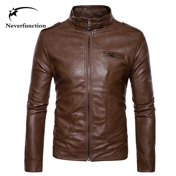 brand mens new patchwork slim pu leather jackets casual fashion mens vintage solid color zipper motorcycle faux leather jackets, Black;brown
brand mens new patchwork slim pu leather jackets casual fashion mens vintage solid color zipper motorcycle faux leather jackets, Black;brown