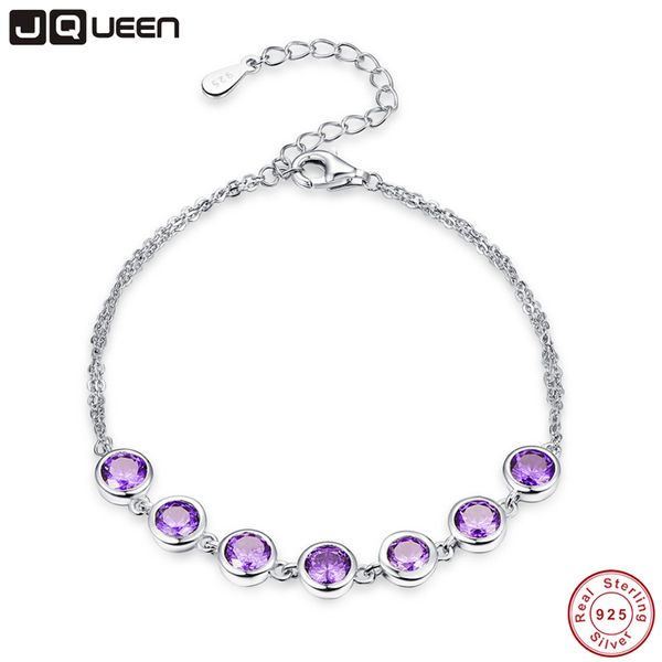 jqueen purple amethyst 925 sterling silver bracelet for women natural round gemstone dropshipping fine jewelry 7.99inch, Golden;silver
jqueen purple amethyst 925 sterling silver bracelet for women natural round gemstone dropshipping fine jewelry 7.99inch, Golden;silver