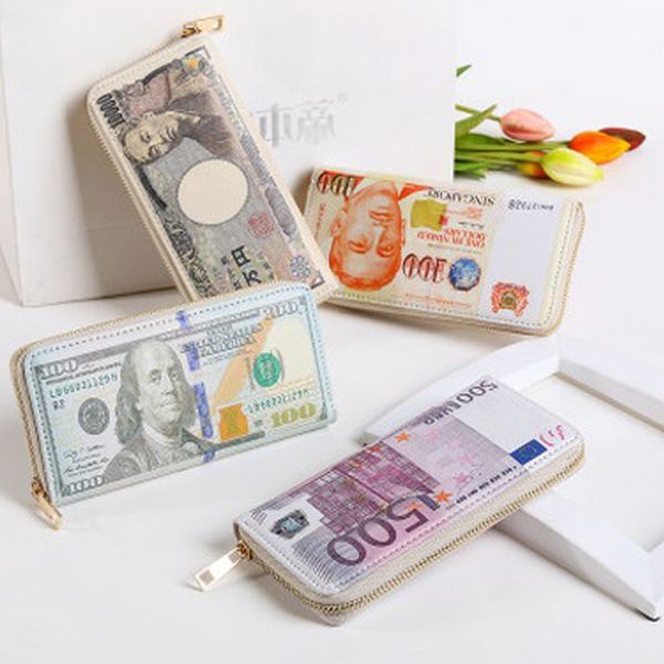 

korean western tyle men's and women's fashion casual single latin american dollar bag 5pcs