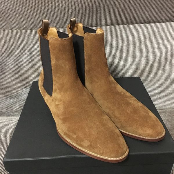real picture genuine leather handmade slp chelsea boots slim slip on denim martin boots, Black
real picture genuine leather handmade slp chelsea boots slim slip on denim martin boots, Black