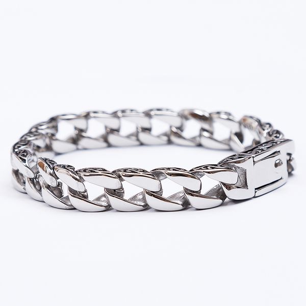new stainless steel men charm bracelets retro mens bracelets cool male biker bangle jewelry accessory christmas gift, Golden;silver
new stainless steel men charm bracelets retro mens bracelets cool male biker bangle jewelry accessory christmas gift, Golden;silver