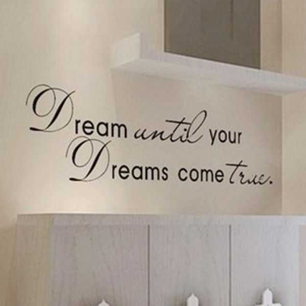 romantic dream motto c removable art vinyl quote wall sticker home living room decorative stickers
romantic dream motto c removable art vinyl quote wall sticker home living room decorative stickers