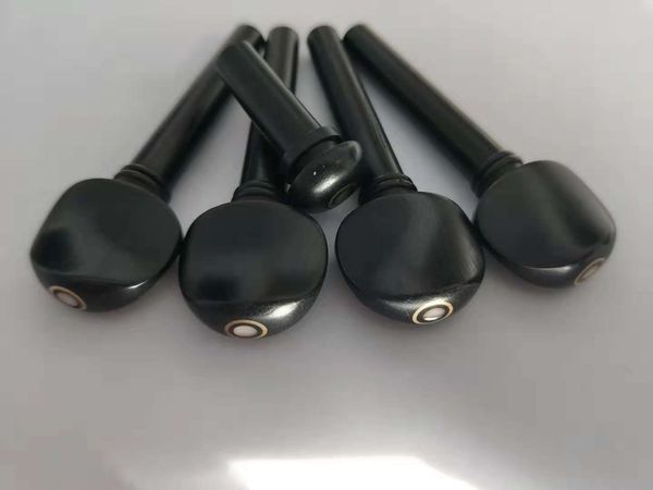 4 pcs violin pegs and 1 pc end pin ebony pegs black color from 1/4 1/2 3/4 to 4/4 size
4 pcs violin pegs and 1 pc end pin ebony pegs black color from 1/4 1/2 3/4 to 4/4 size