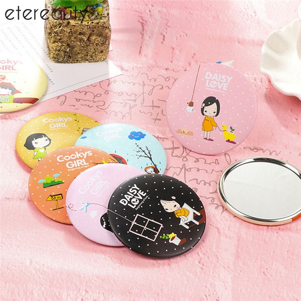 1pc mini pocket makeup mirrors portable hand held cartoon pattern mirror makeup tools lovely round shape tinplate mirrors
1pc mini pocket makeup mirrors portable hand held cartoon pattern mirror makeup tools lovely round shape tinplate mirrors