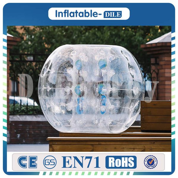 0.8mm Pvc 1.2m Air Bumper Ball Kids Body Zorb Ball Bubble Football,bubble Soccer Zorb Ball For Children