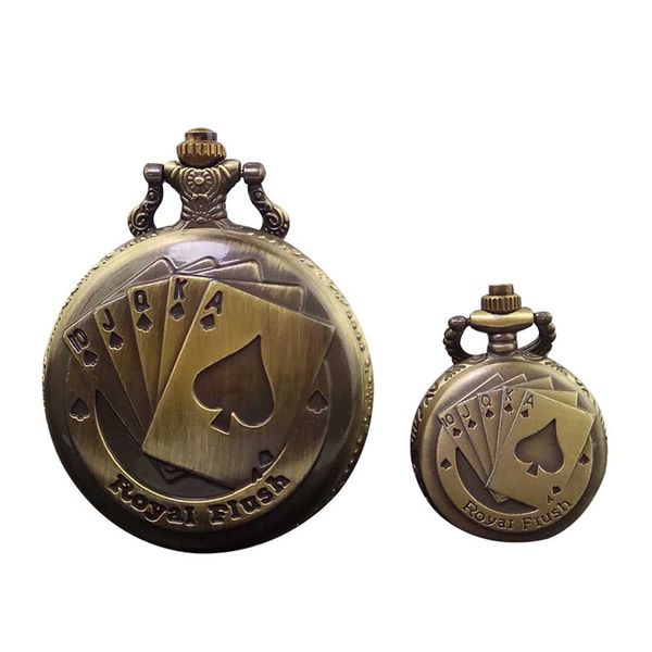 vintage bronze poker necklace watch antique pocket watch pendant clock steampunk men's quartz christmas brithday gift p22, Slivery;golden
vintage bronze poker necklace watch antique pocket watch pendant clock steampunk men's quartz christmas brithday gift p22, Slivery;golden