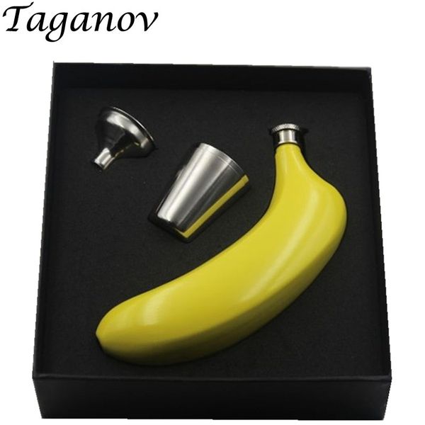 5 oz stainless steel hip flask alcohol liquor whiskey vodka bole banana wine pot gift whisky drinkware with funnel cups
5 oz stainless steel hip flask alcohol liquor whiskey vodka bole banana wine pot gift whisky drinkware with funnel cups