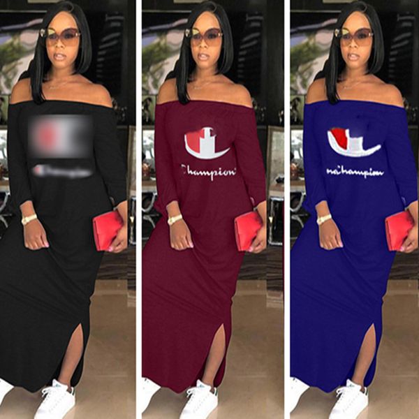 Women Champions Long Split Dress Long Sleeve Shoulder Out Hoodie Dresses Autumn Fall Fashion Solid Color Loose Skirt Brand 2018 Clothing
Women Champions Long Split Dress Long Sleeve Shoulder Out Hoodie Dresses Autumn Fall Fashion Solid Color Loose Skirt Brand 2018 Clothing