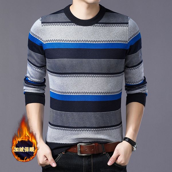 свитер мужчин 2018 зима новые мужчины slim fit пуловер свитер флис подкладка бархат теплый тянуть homme мода рождество, White;black
свитер мужчин 2018 зима новые мужчины slim fit пуловер свитер флис подкладка бархат теплый тянуть homme мода рождество, White;black