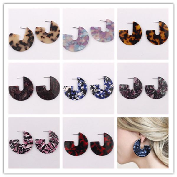 large leopard tortoise acrylic resin circle hoop earrings for girls and ladies 2018 fashion women tortoise watercolor hoop jewelry, Silver
large leopard tortoise acrylic resin circle hoop earrings for girls and ladies 2018 fashion women tortoise watercolor hoop jewelry, Silver