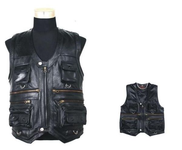 autumn winter men vests new mens waistcoat leather coat leisure reporters suit than pocket quinquagenarian men leather vest coats, Black;white
autumn winter men vests new mens waistcoat leather coat leisure reporters suit than pocket quinquagenarian men leather vest coats, Black;white