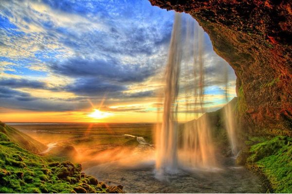 Full Square/Round Drill 5D DIY Diamond Painting "Sunset waterfall" Embroidery Cross Stitch Mosaic Home Decor Gift 20x30cm
Full Square/Round Drill 5D DIY Diamond Painting "Sunset waterfall" Embroidery Cross Stitch Mosaic Home Decor Gift 20x30cm