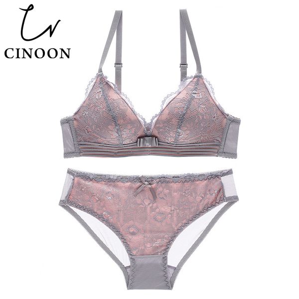 cinoon new intimates bra set female wire underwear lace lingerie push up bralette comfortable bra and panty sets, Red;black
cinoon new intimates bra set female wire underwear lace lingerie push up bralette comfortable bra and panty sets, Red;black