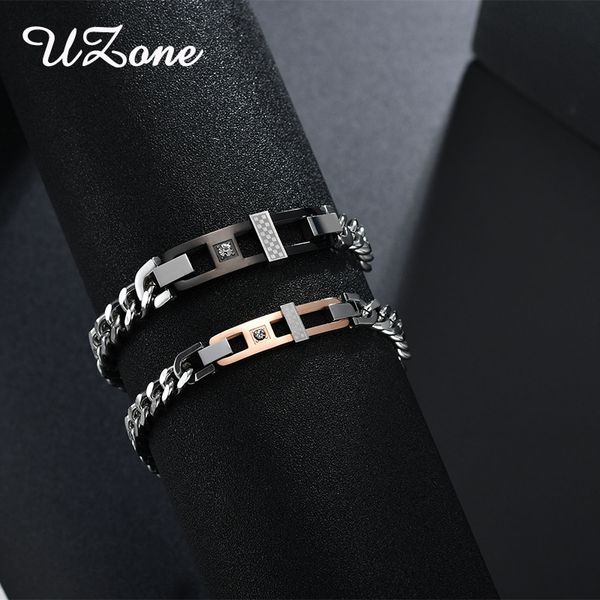 uzone fashion hollow bracelet charm black and rose gold lover bracelet for man and woman gift, Golden;silver
uzone fashion hollow bracelet charm black and rose gold lover bracelet for man and woman gift, Golden;silver