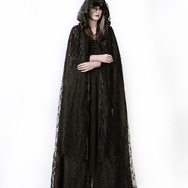steampunk gothic trech coat black mysterious ritual lace long cloak halloween cosplay costumes trench coat female spring, Tan;black
steampunk gothic trech coat black mysterious ritual lace long cloak halloween cosplay costumes trench coat female spring, Tan;black