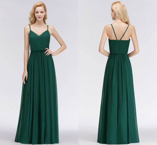 real pictures 2019 new designer emerald green long bridesmaid dresses spaghetti straps floor length custom made wedding party gowns bm0032, White;pink
real pictures 2019 new designer emerald green long bridesmaid dresses spaghetti straps floor length custom made wedding party gowns bm0032, White;pink