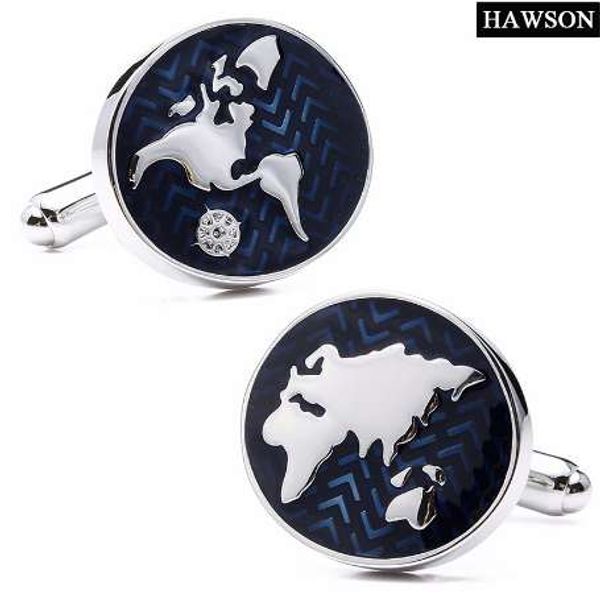brand hawson fashion jewelry blue world map cuff links for business men luxury gift cufflinks, Silver
brand hawson fashion jewelry blue world map cuff links for business men luxury gift cufflinks, Silver