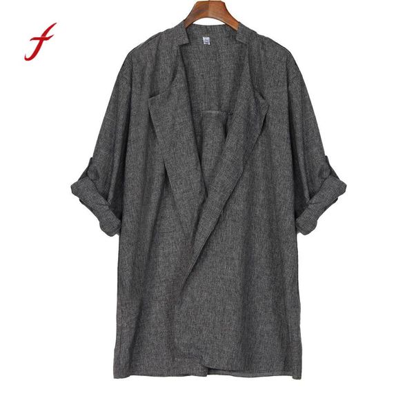 2018 women plus size large open front trench coat long cloak overcoat waterfall cardigan female girls cover spring clothes, Black;brown
2018 women plus size large open front trench coat long cloak overcoat waterfall cardigan female girls cover spring clothes, Black;brown
