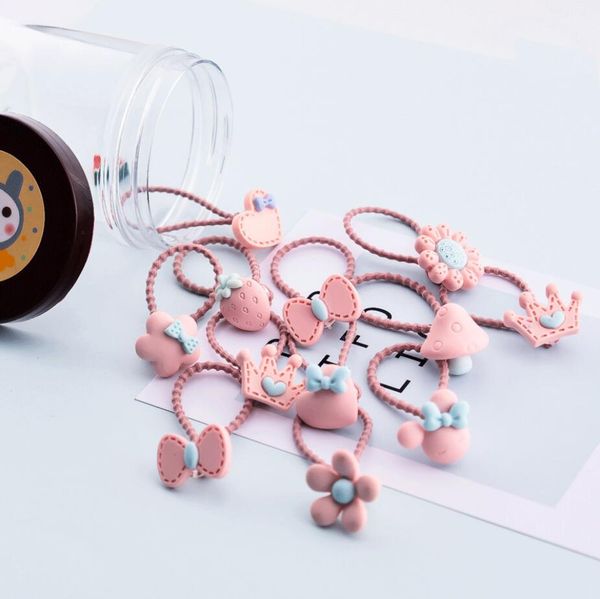 12 pcs/lot-children's canned cartoon mushroom crown flower cherry heart high elastic rubber band combination hair accessories, Slivery;white
12 pcs/lot-children's canned cartoon mushroom crown flower cherry heart high elastic rubber band combination hair accessories, Slivery;white