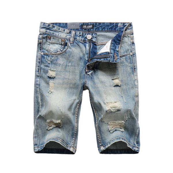 italian style fashion men's jeans shorts high quality summer denim shorts men knee length cotton short ripped jeans size 29-38, Blue
italian style fashion men's jeans shorts high quality summer denim shorts men knee length cotton short ripped jeans size 29-38, Blue