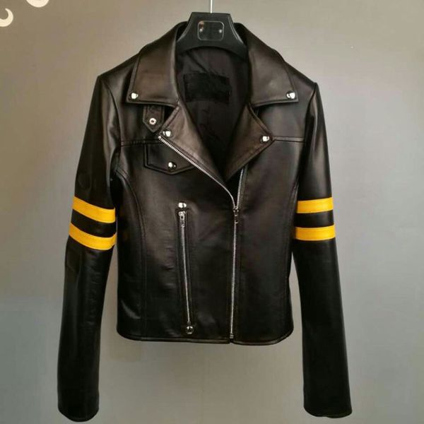 2018 new spring autumn women short design faux pu jacket slim fashion punk outwear long sleeve casual coat tbwa636, Black
2018 new spring autumn women short design faux pu jacket slim fashion punk outwear long sleeve casual coat tbwa636, Black