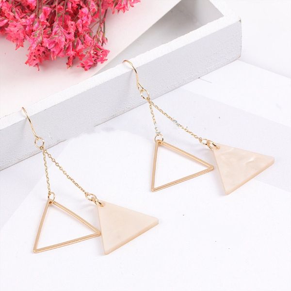 women's fashion double triangle environmental alloy gold earrings accessories, Slivery;golden
women's fashion double triangle environmental alloy gold earrings accessories, Slivery;golden