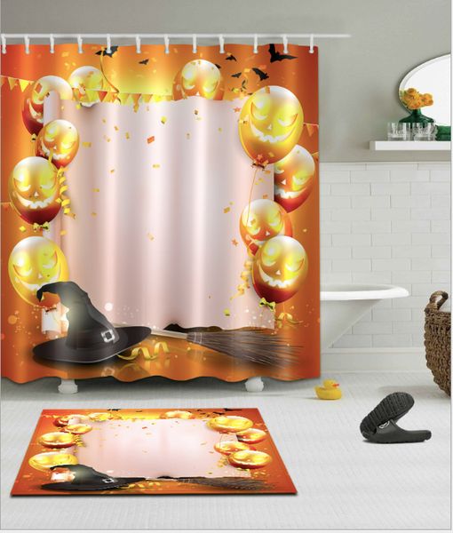 pumpkin balloon pattern 3d print custom waterproof bathroom modern shower curtain polyester fabric bathroom curtain door mat sets
pumpkin balloon pattern 3d print custom waterproof bathroom modern shower curtain polyester fabric bathroom curtain door mat sets