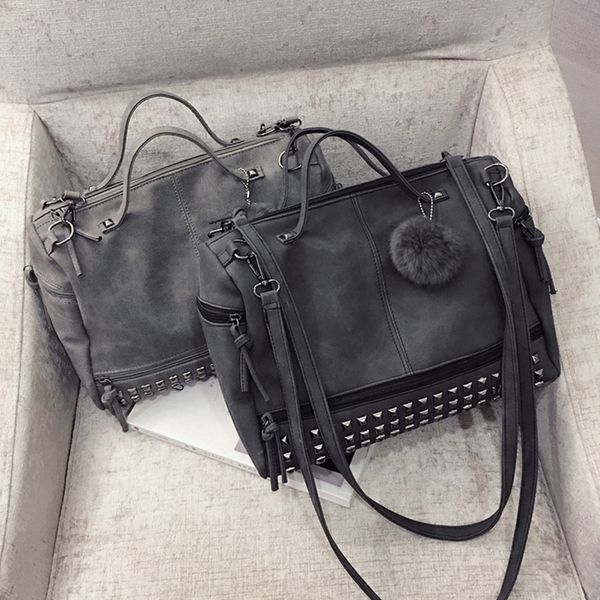 lukatu shoulder bags leather handbag for women messager rivet ladies black tote big casual bag bolsa
lukatu shoulder bags leather handbag for women messager rivet ladies black tote big casual bag bolsa