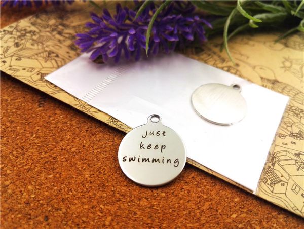 40pcs--"just keep swimming"stainless steel charms more style for choosing diy charms pendants for necklace, Bronze;silver
40pcs--"just keep swimming"stainless steel charms more style for choosing diy charms pendants for necklace, Bronze;silver
