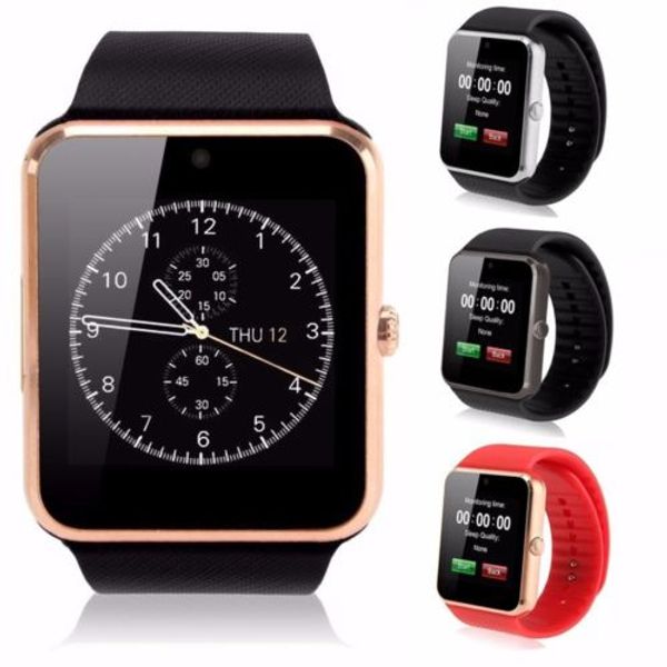 

Smart Watch GT08 Clock Sim Bluetooth Connect Android Phone Smartwatch GT08 PK DZ09 V8 For Men Support Camera Phone TF