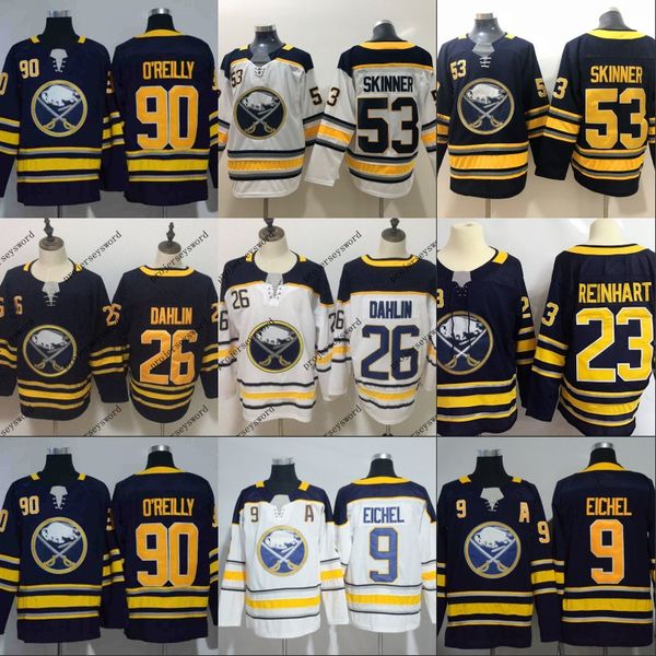 Mens 2018 New Brand Buffalo Sabres 26 Rasmus Dahlin Jersey 15 9 Jack Eichel 23 Sam Reinhart 100% Stitched Hockey Jerseys Cheap 
Mens 2018 New Brand Buffalo Sabres 26 Rasmus Dahlin Jersey 15 9 Jack Eichel 23 Sam Reinhart 100% Stitched Hockey Jerseys Cheap