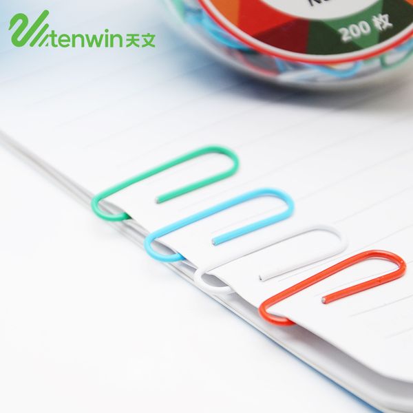 200 pcs/lot 28mm cute colored paper clips school metal clamps mini kawaii paperclips for kids gift office binding supplies
200 pcs/lot 28mm cute colored paper clips school metal clamps mini kawaii paperclips for kids gift office binding supplies