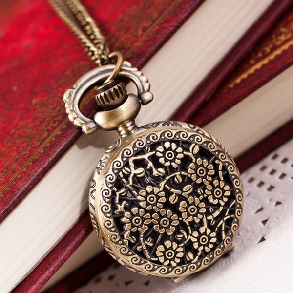 fashion vintage retro bronze quartz pocket watch pendant chain necklace relojes hombre vintage masculino 85, Slivery;golden
fashion vintage retro bronze quartz pocket watch pendant chain necklace relojes hombre vintage masculino 85, Slivery;golden