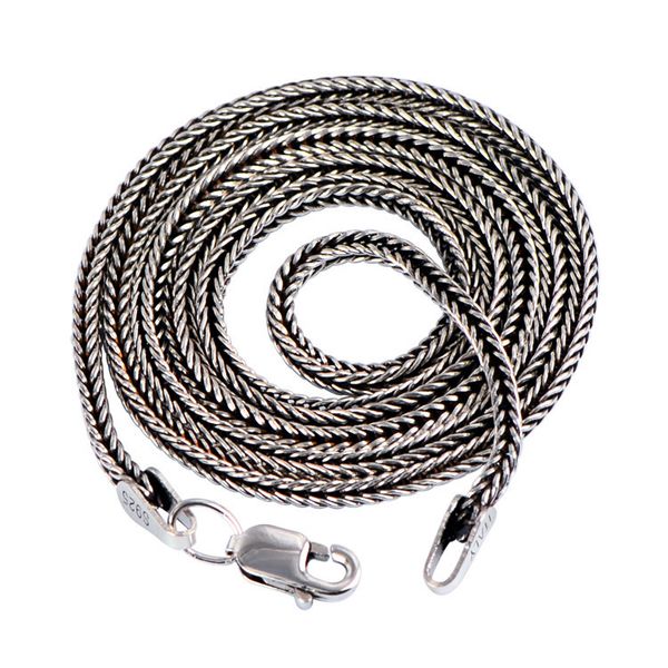 925 sterling silver vintage thai silver retro men & women chain necklace fine jewelry chain snake ch026653
925 sterling silver vintage thai silver retro men & women chain necklace fine jewelry chain snake ch026653