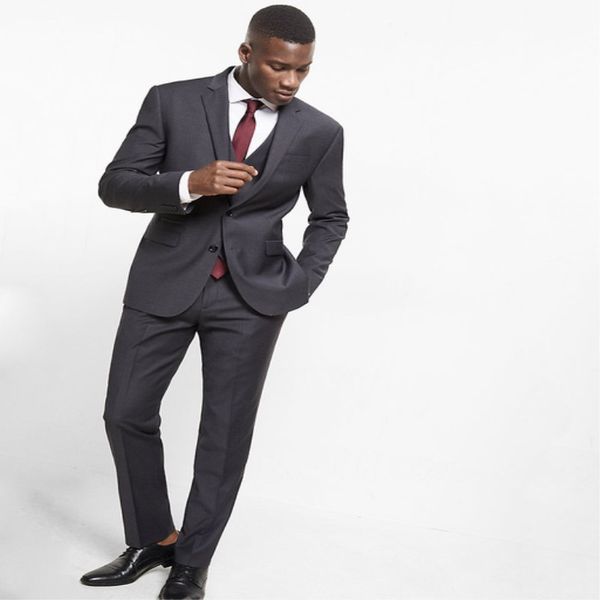 latest coat pants designs dark gray men suit slim fit skinny 3 piece custom blazer groom costumes simple tuxedo 335, White;black
latest coat pants designs dark gray men suit slim fit skinny 3 piece custom blazer groom costumes simple tuxedo 335, White;black