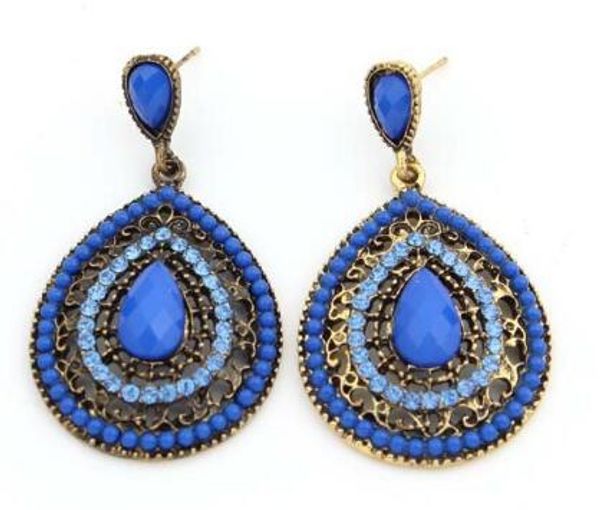 new european and american drop vintage palace resin earrings made for women fashion classic earrings, Silver
new european and american drop vintage palace resin earrings made for women fashion classic earrings, Silver