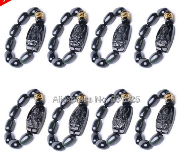 beautiful natural obsidian 18x12mm cylinder beads black obsidian carved buddha kwan-yin stretch elastic bracelet fashion jewelry
beautiful natural obsidian 18x12mm cylinder beads black obsidian carved buddha kwan-yin stretch elastic bracelet fashion jewelry