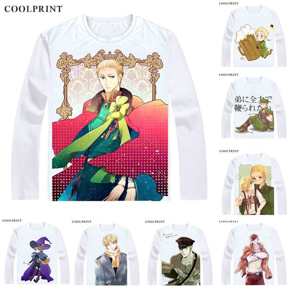 germany g8 germanic ludwig t shirt axis powers hetalia men t-shirt casual vintage tshirt printed long sleeve shirts, White;black 
germany g8 germanic ludwig t shirt axis powers hetalia men t-shirt casual vintage tshirt printed long sleeve shirts, White;black