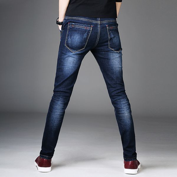 Regular Men Jeans Pants Korean Style Blue Mens Skinny Jeans Man Slim Fit Stretch Trousers Men 'S Denim Pants Casual Jeans Male
Regular Men Jeans Pants Korean Style Blue Mens Skinny Jeans Man Slim Fit Stretch Trousers Men 'S Denim Pants Casual Jeans Male