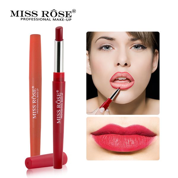 miss rose brand lipstick moisturizer waterproof makeup matte lipstick 2 in 1 lip liner
miss rose brand lipstick moisturizer waterproof makeup matte lipstick 2 in 1 lip liner