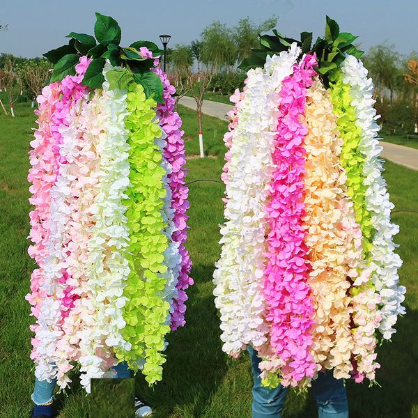 simulation hydrangea wall hanging wisteria flower silk artificial vine flower hydrangea rattan diy wedding decoration for wall hanging l
simulation hydrangea wall hanging wisteria flower silk artificial vine flower hydrangea rattan diy wedding decoration for wall hanging l
